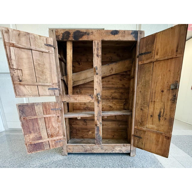 19th Century Danish Elm Cabinet For Sale In New York - Image 6 of 18