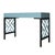 Chippendale Writing Desk - Pool Blue For Sale In West Palm - Image 6 of 9