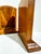 Vintage Art Deco Wooden Bookends with Sunburst Inlays, Germany, 1930s, Set of 2 For Sale - Image 10 of 16