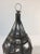 Moroccan Moorish Metal and Clear Glass Candle Lantern For Sale - Image 4 of 11