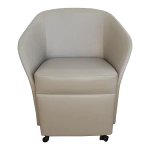 Bernhardt Leather Side Chair