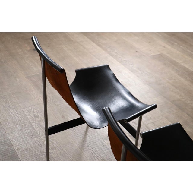 Fantastic set of 4 t dining chairs, designed by william katavolos, ross littell, and douglas kelley in 1952 and...