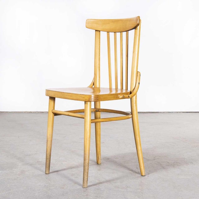 Bentwood Dining Chairs from TON, 1960s, Set of 6 For Sale - Image 4 of 14