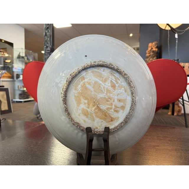 Large Ming Dish in Ceramic For Sale - Image 3 of 10