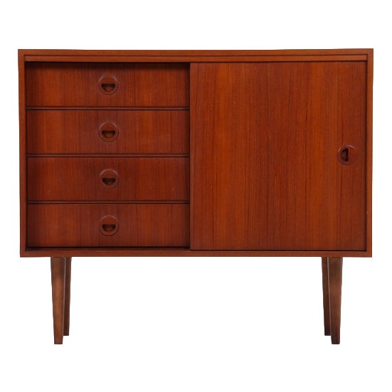Vintage Teak Chest of Drawers by Musterring, 1960s For Sale