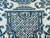 Custom Fortuny Pillows in Carnavalet Pattern, Blue & White For Sale - Image 4 of 9