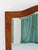 Large Antique Biedermeier Pearwood Shield Wall Mirror, Vienna, 1820s For Sale - Image 12 of 18