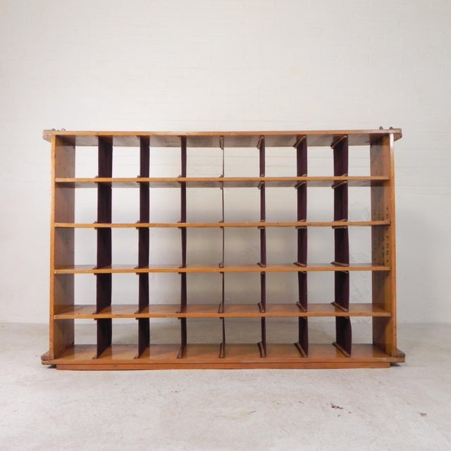 Beech Compartment Cabinet, 1950s For Sale - Image 18 of 18