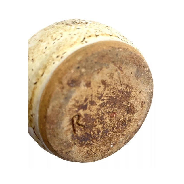 Mid Century Modern Ceramic Pottery Weed Pot Vintage Retro 1960s For Sale In Palm Springs - Image 6 of 6