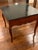 Henredon Vintage Henredon French Provincial End Table – Refinished Two-Tone Wood & Black For Sale - Image 4 of 10