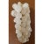 This Vintage MCM Stone Pink Grape Cluster & Metal Leaf is a true collector's item. The large grape cluster is made of...