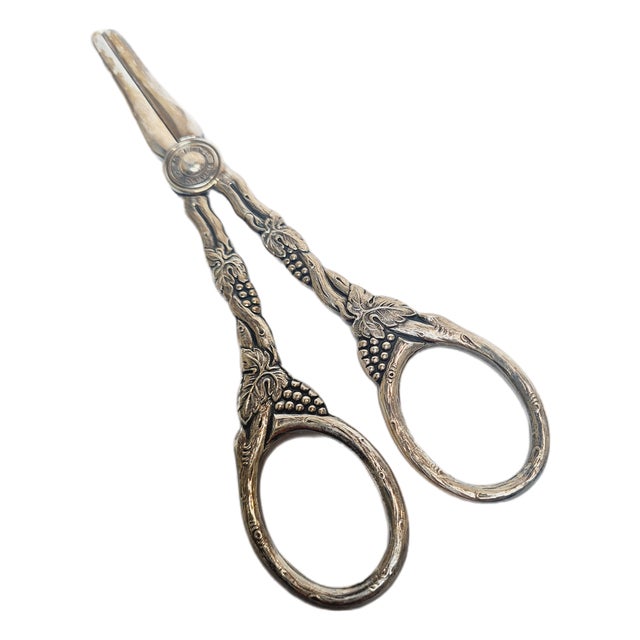 Danish Art Nouveau Grapes Scissors, 1920s For Sale