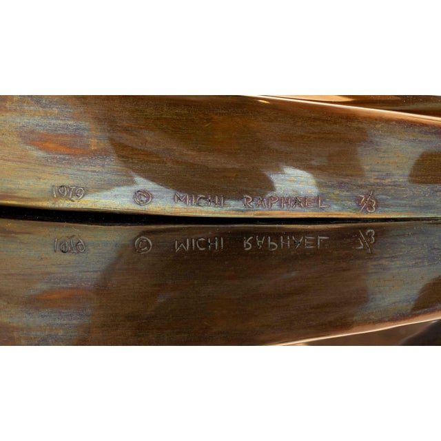 Michi Raphael "La Valse" Bronze Sculpture, 1979 For Sale - Image 13 of 13