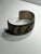 Rare Victor Coochwytewa Vintage Hopi Silver Overlay Cuff For Sale In South Bend - Image 6 of 7