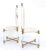 Textile Charles Hollis Jones Mid-Century Modern Lucite X Base Dining Chair - Set of 6 For Sale - Image 7 of 12