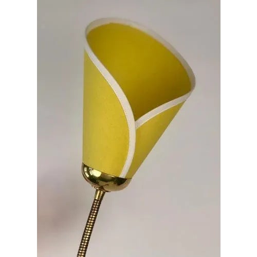 Metal Mid-Century 2-Shade Floor Lamp, Italy, 1953 For Sale - Image 7 of 18