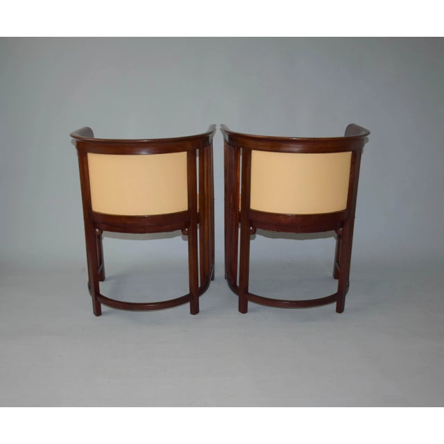 Salon Set attributed to Josef Hoffmann, 1910s, Set of 3 For Sale - Image 12 of 13