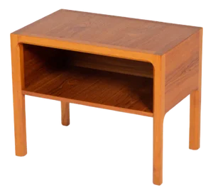 Large Vintage Danish Nightstand in Teak, 1960s