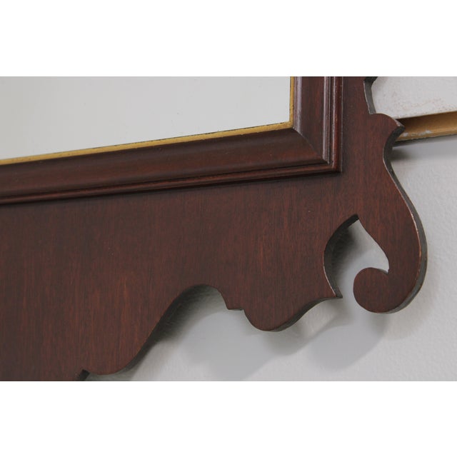 Friedman Brothers Chippendale Mahogany Mirror For Sale In Philadelphia - Image 6 of 14