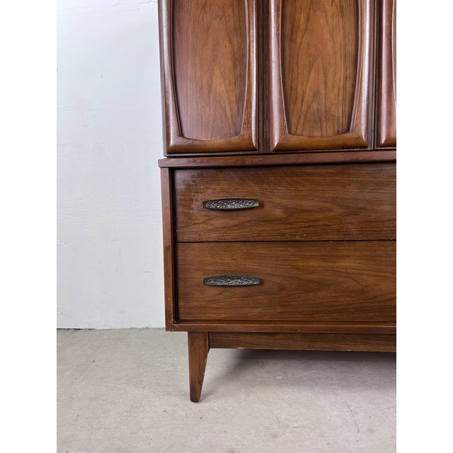 Mid Century Modern Gentleman's Chest With Brass Hardware Chairish