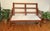 Vintage Mid Century Modern Danish Solid Teak Loveseat Lounge, Circa 70s For Sale - Image 11 of 11