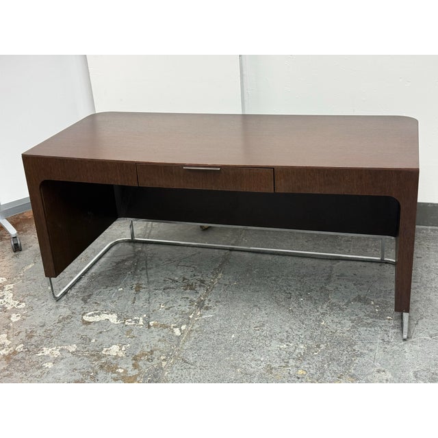 Modern Eric Jourdan for Ligne Roset Hyannis Port Writing Desk For Sale - Image 3 of 12