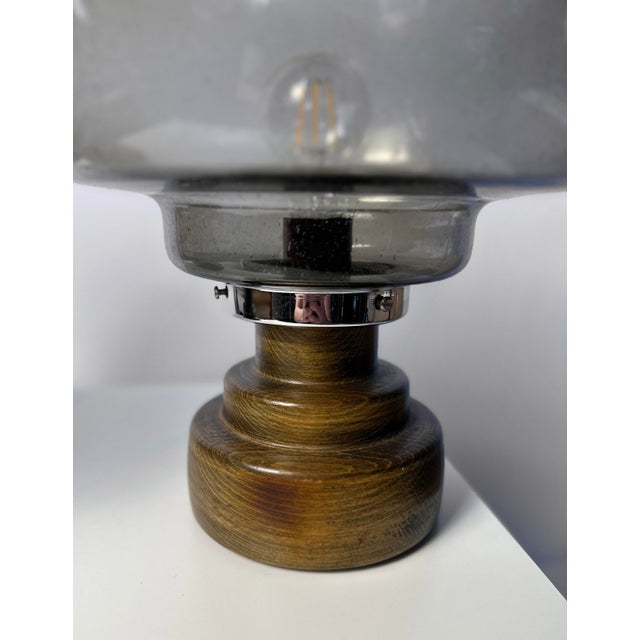 Brutalist Vintage Italian Brutalist Table Lamps, 1970s, Set of 2 For Sale - Image 3 of 8