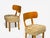 1930s Axel Einar Hjorth, Rare Birka Chairs, Birch, Honey Sheepskin, Sweden, 1930s For Sale - Image 5 of 12