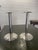 Vintage Candleholders in Stainless Steel, Set of 2 For Sale - Image 5 of 6