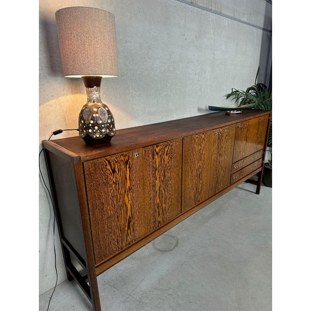 Vintage Wenge Highboard, 1960s For Sale - Image 3 of 18