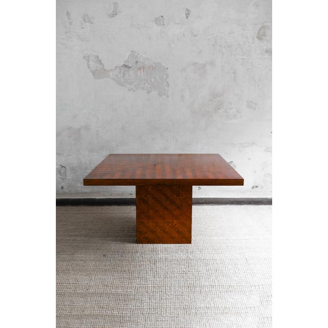 1970s bamboo dining set product details glossy-finish pressed bamboo table + 4 chairs and 2 armchairs, complete with...