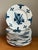 A set of 12 vintage hand-painted ceramic dinner plates by Penny Morrison, showcasing her signature aesthetic with vibrant...