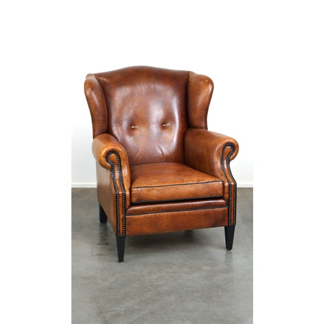 You simply must have such a magnificent sheepskin wing chair in your home, if you ask us! It has a beautiful color with...