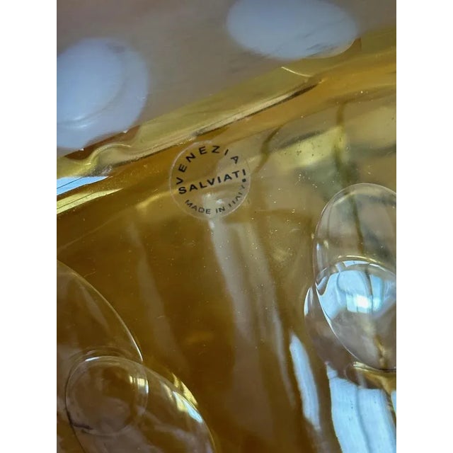 Amber Murano Glass Vase, 2002, in Flawless conditions. Designed from 2000 This piece has an attribution mark, I am sure...