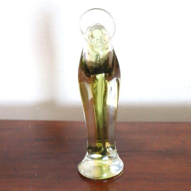 Murano Art Glass Virgin Mary, 20th Century For Sale - Image 4 of 9