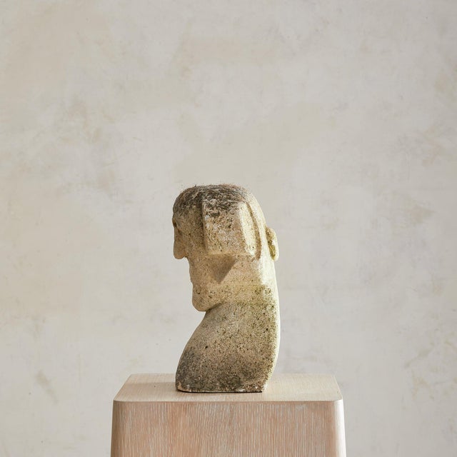 Vintage French Stone Figural Sculpture No. 11 For Sale - Image 4 of 6