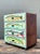 Vintage Hand Painted Fish Table Top Chest For Sale In West Palm - Image 6 of 12