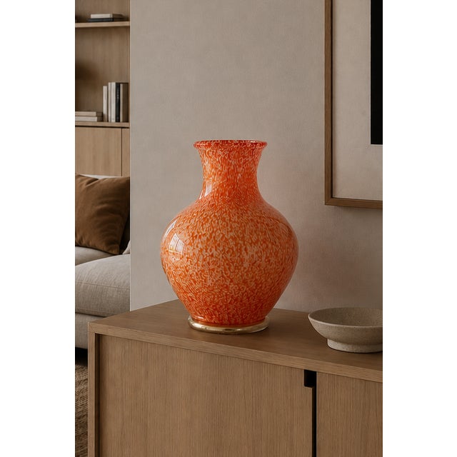Orange Murano Table Lamp from La Murrina, 1990s For Sale - Image 11 of 16
