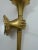 Maison Jansen C1930's French Art Deco Gilt Bronze Hand Holding Torch Wall Sconce Attributed to Maison Jansen For Sale - Image 4 of 7