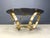 Vintage Brass Coffee Table attributed to Knut Hesterberg, 1970s For Sale - Image 6 of 14