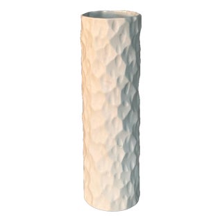 Large Dimpled Pottery Vase from Thomas Design, West Germany For Sale