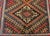 Vintage Afghan Baluch Tribal Area Rug in a Near-Square Size in Red, Blue, Brown For Sale - Image 13 of 17