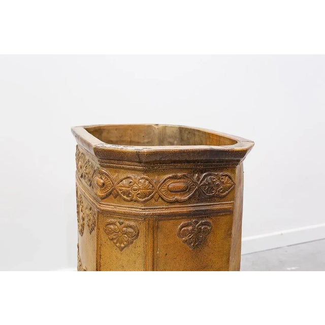 Large 19th Century French Neoclassical Terracotta Pot For Sale - Image 10 of 11