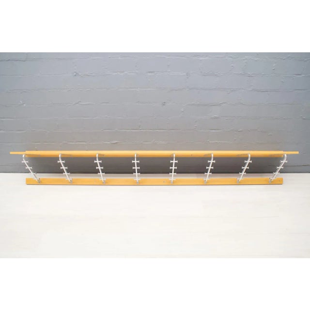 Wall Coat Rack with 64 Hooks, 1960s For Sale - Image 10 of 10