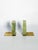 Onyx and Brass Bookends, France, 20th Century, Set of 2 For Sale - Image 3 of 10