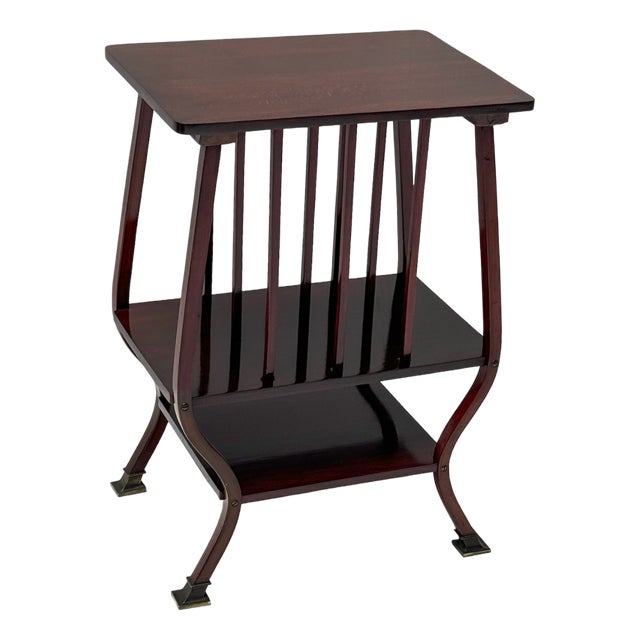 Vienna Secession Side Table by Gustav Siegel for Thonet, Austria, 1900s For Sale