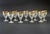Mid-Century Crystal Glasses in the style of Saint Louis, 1950s, Set of 33 For Sale - Image 12 of 15