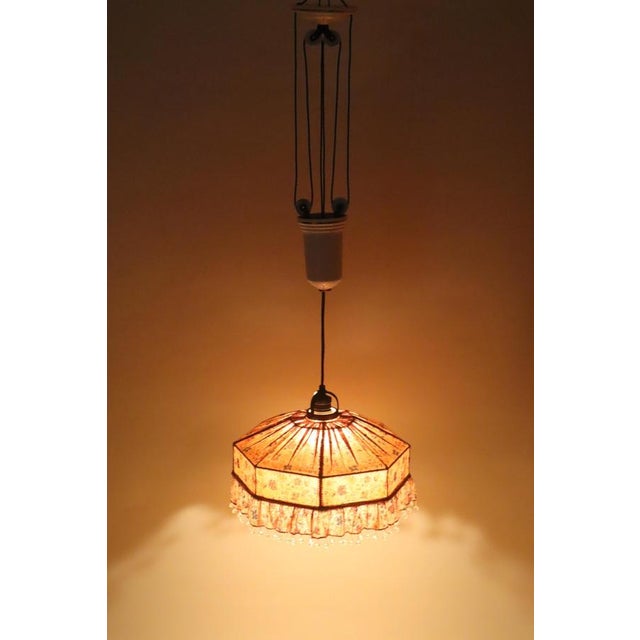 Art Nouveau Swedish Counterweight Pendant in the style of Josef Frank, 1920s For Sale - Image 16 of 18