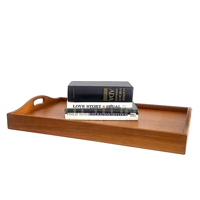 Chestnut 1970s Teak Wood Folding Bed/Lap Tray For Sale - Image 8 of 12
