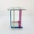 Multicolor Console Table with Glass Board, 1980s For Sale - Image 6 of 9
